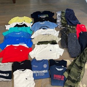 Abercrombie Huge BOY lot no outlet items size 9/10 27 items